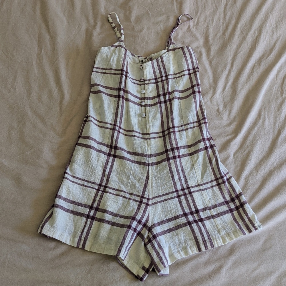 Element Eden Checkered Romper